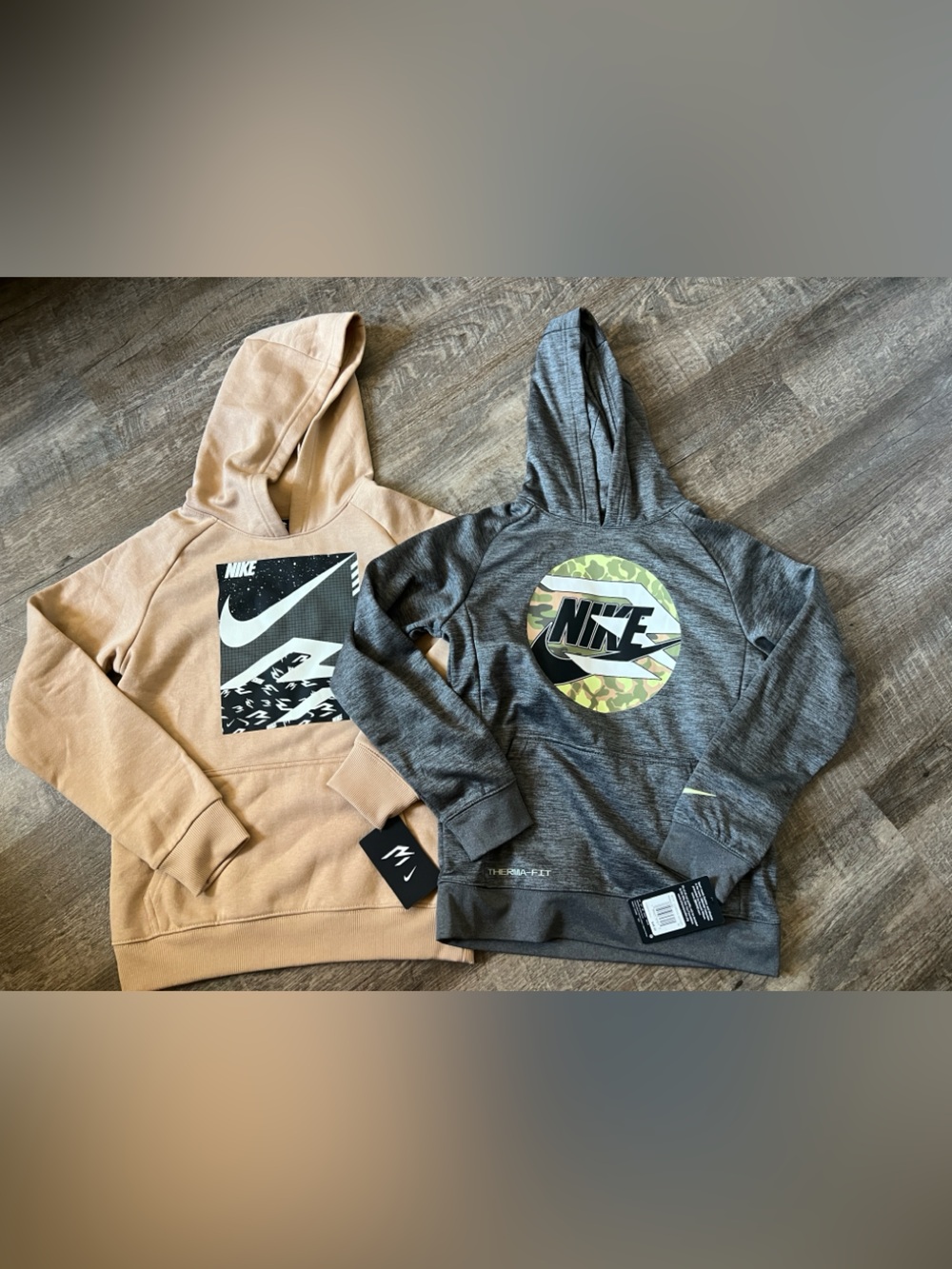 Nike 3BRAND by Russell Wilson Boys Fleece Active Hoodies (Set of 2)- Size Medium